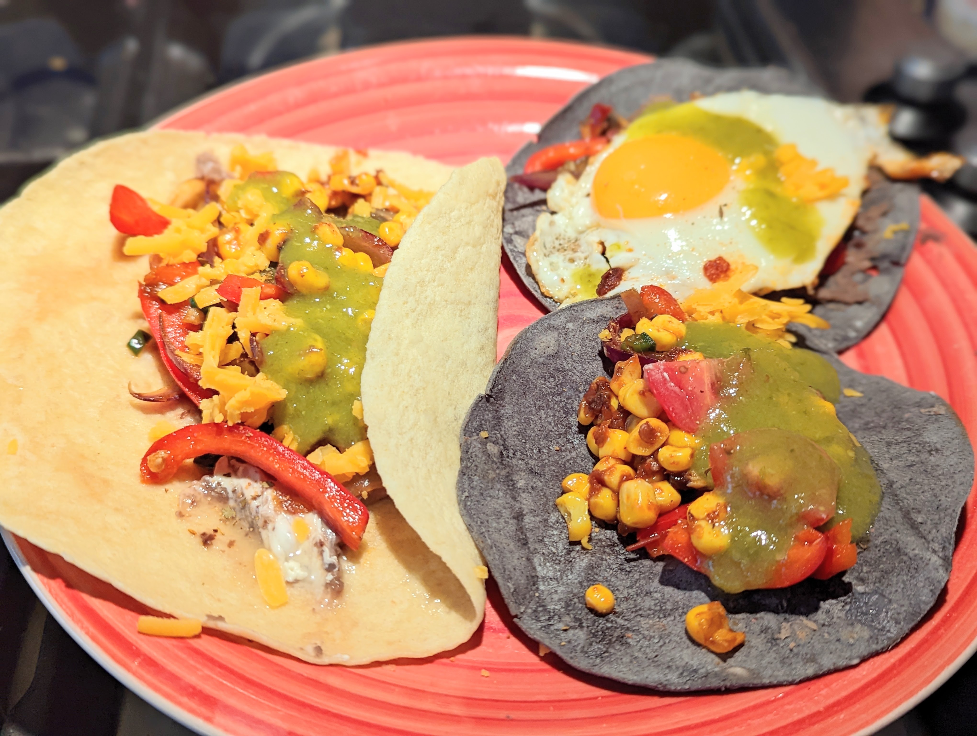 picture of the a variety of burritos