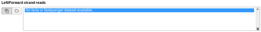 A multi-select file input field is shown, different than the normal file input there is no single file option.