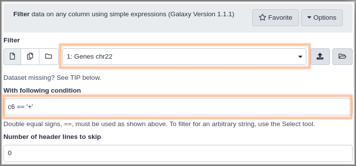 Run the Filter tool to get only the forward strand genes. 